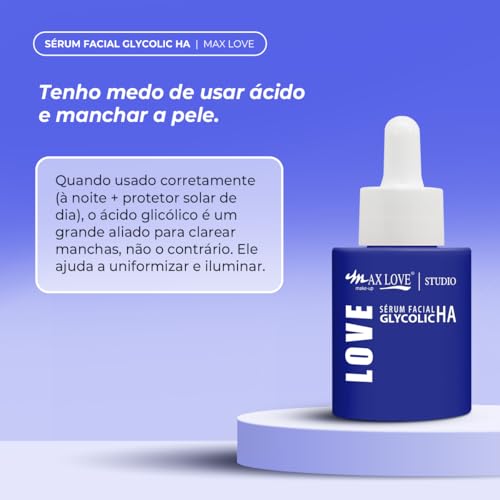 Sérum facial GlycolicHA- MAX LOVE - Imagem 10