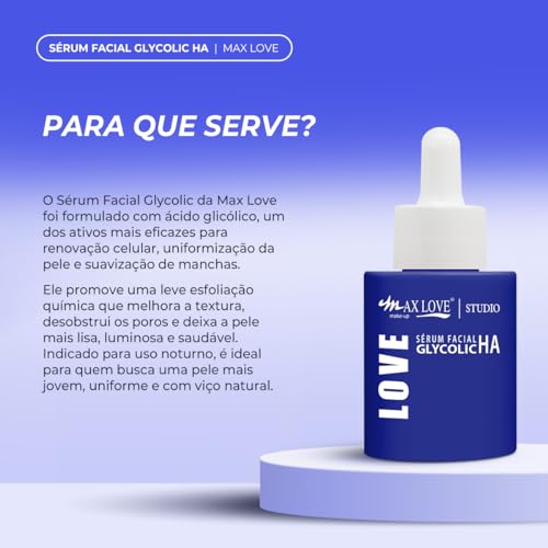 Sérum facial GlycolicHA- MAX LOVE - Imagem 7