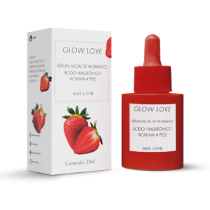 Sérum Facial de Morango Glow Love - MAX LOVE