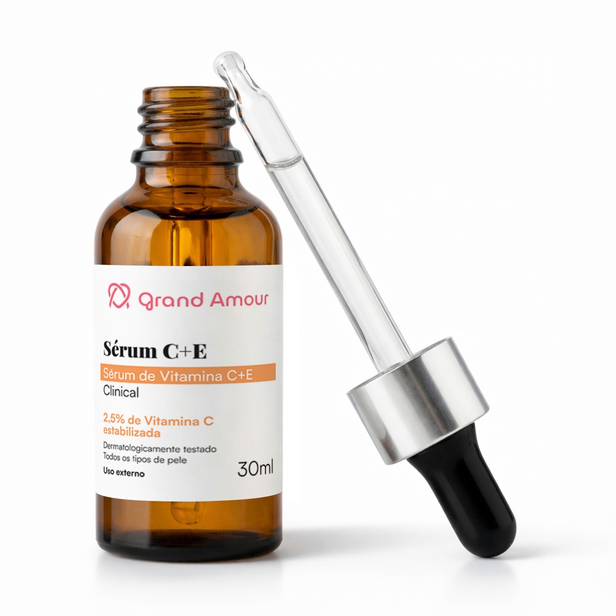 Sérum Facial Vitamina C + E - Grand Amour - Imagem 2